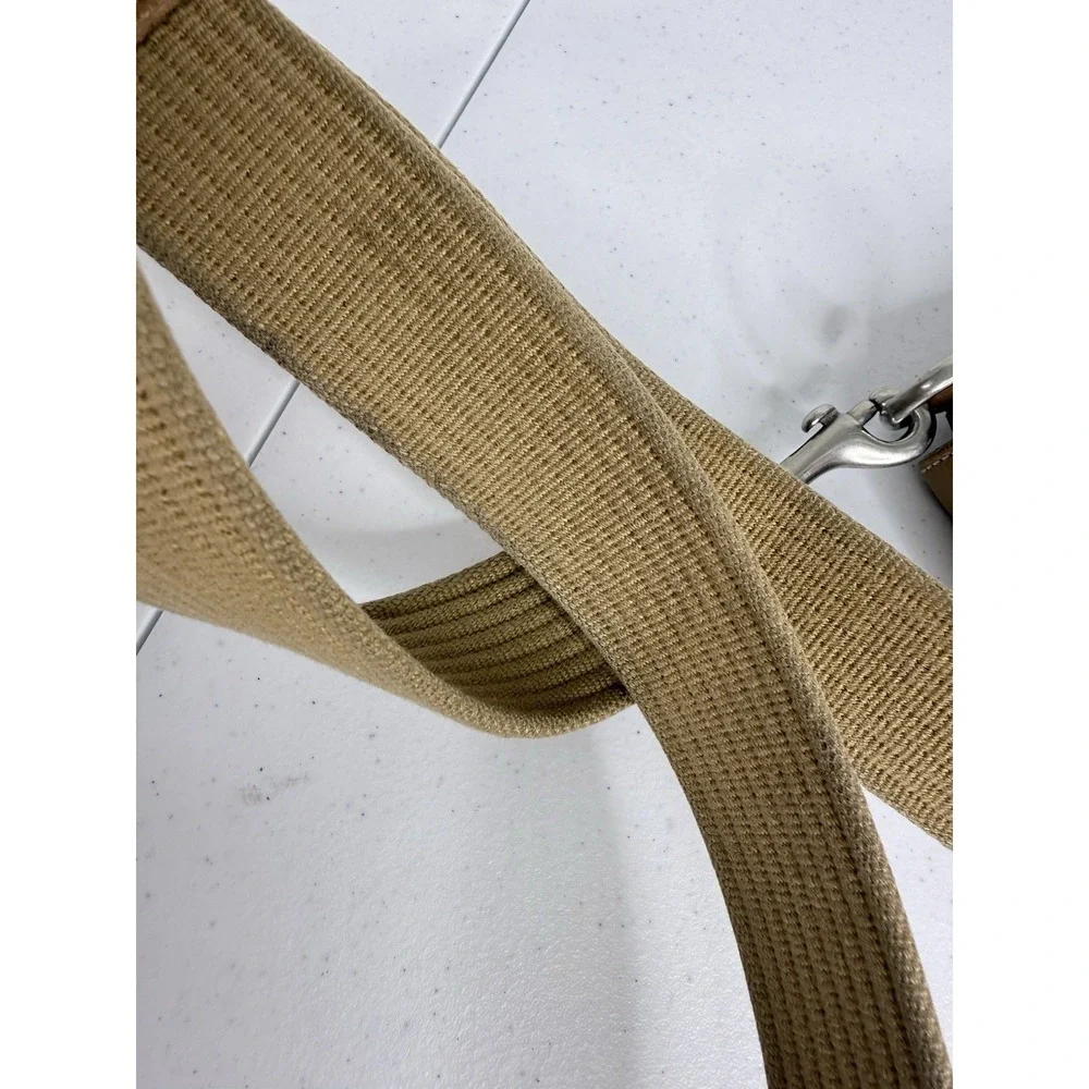Vintage COACH Tan LEATHER Messenger Bag Saddle Crossbody 9431 METRO FLAP